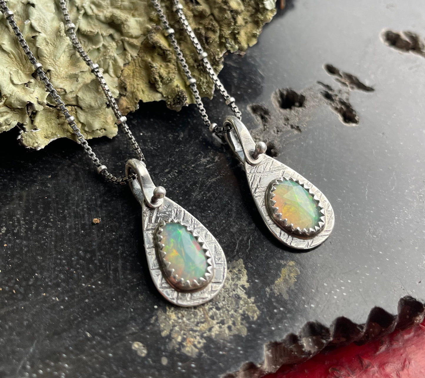 Opal mini pendant