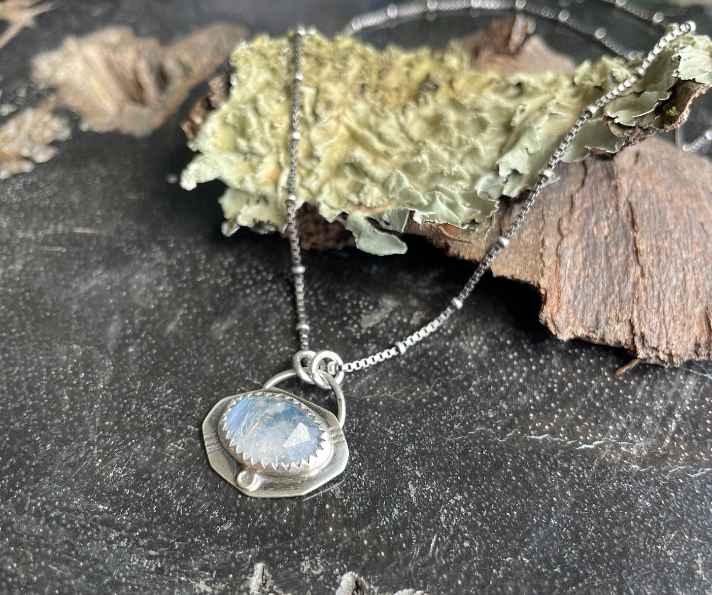 Moonstone mini pendant